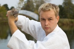 Martial Arts Lessons for Adults in Bayonne NJ - Samurai Sword Posing Blog