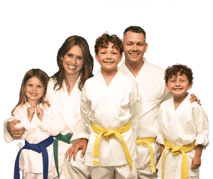 Martial Arts Lessons for Families in Bayonne NJ - Group Family for Martial Arts Footer Banner