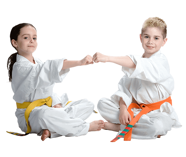 Martial Arts Lessons for Kids in Bayonne NJ - Kids Greeting Happy Footer Banner