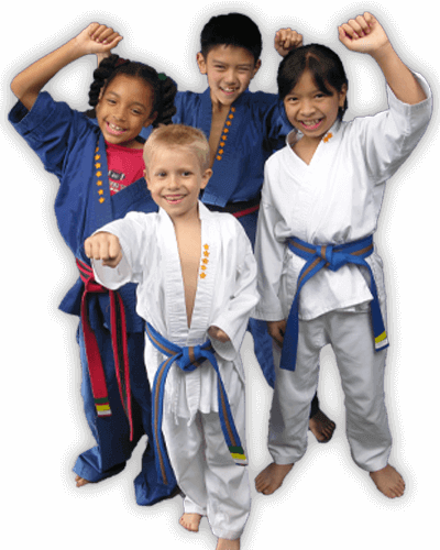 Martial Arts Summer Camp for Kids in Bayonne NJ - Happy Group of Kids Banner Summer Camp Page